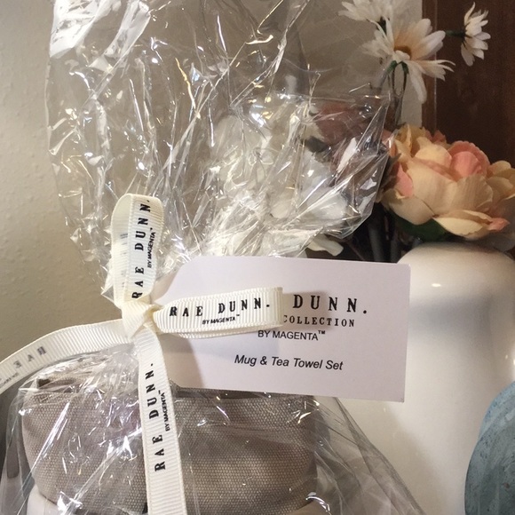 Rae Dunn DUNN LIFE Mug & Tea Towel Set - Picture 2 of 3